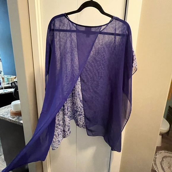 Chico’s S/M Purple Top - Picture 3 of 5